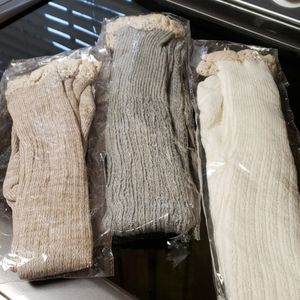 3 pairs of boot socks